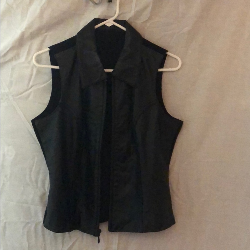 leather vest